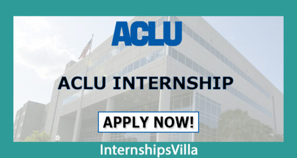 ACLU Internship Undergraduate for High School Students