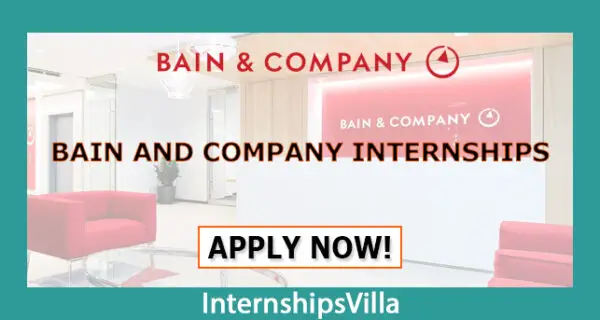 Bain and Company Internship