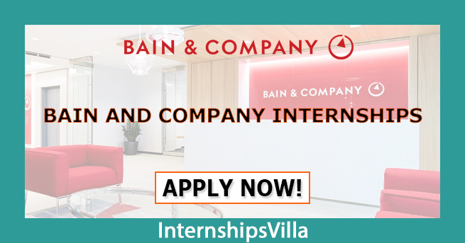 Bain And Company Internships