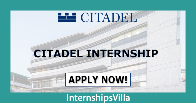 Citadel Internship