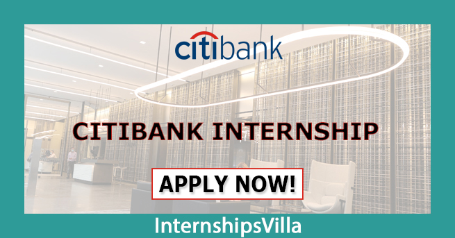 Citibank Internship