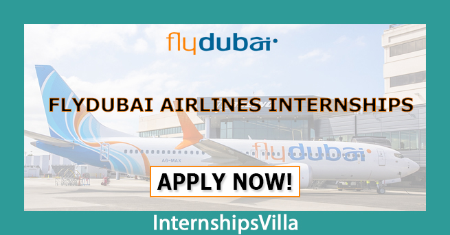 Flydubai airlines Internships