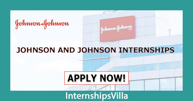 Johnson and johnson Internships