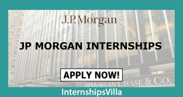 JP Morgan Internship Latest Summer Program