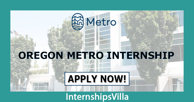 Oregon Metro Internship