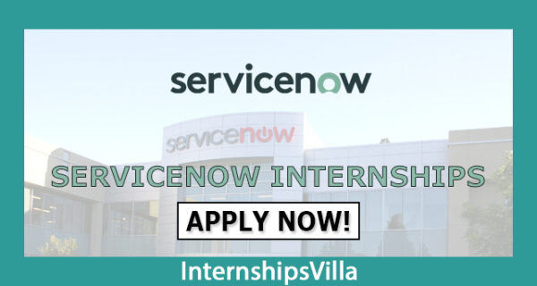 Servicenow Internship Early Career Opportunities