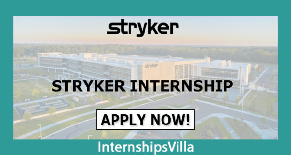 Stryker Internship Summer Latest Positions