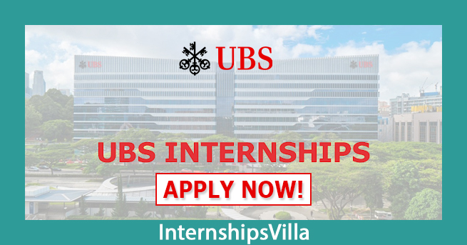 UBS Internship Graduate Program