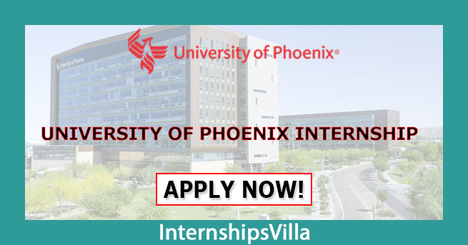 University of Phoenix Internship