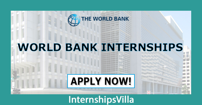 World bank Internships